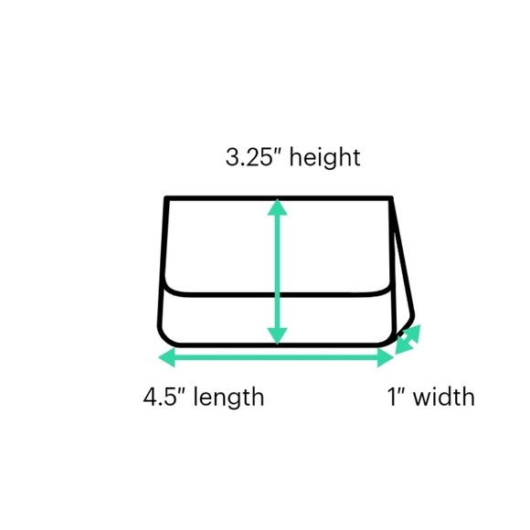 Coach Signature Monogram Jacquard C Logo Coin Purse - 4.5"L x 3.25"H x 1"D - Picture 6 of 6